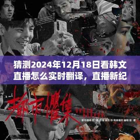 2024年韩文直播新纪元,神秘之旅与温情翻译站实时翻译探索导语