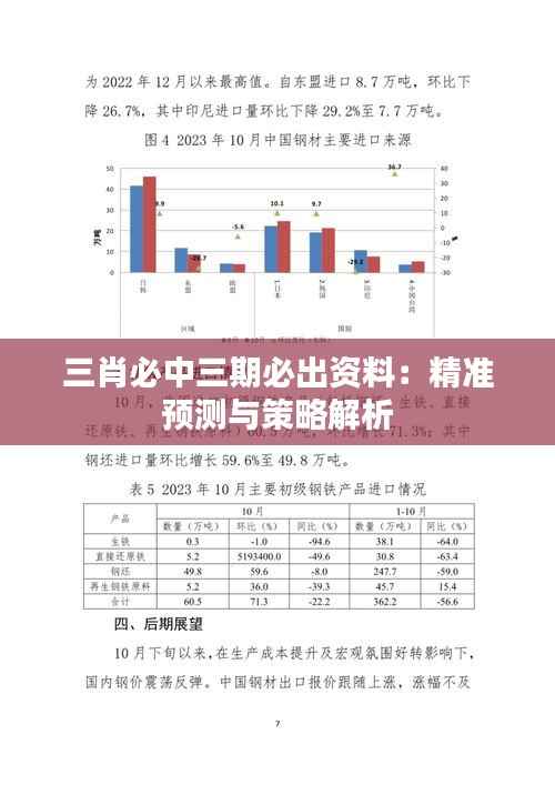 三肖必中三期必出资料:精准预测与策略解析