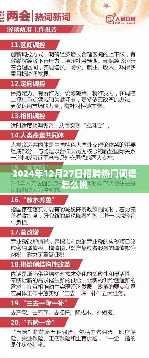 揭秘2024年招聘热词,职场新动向一网打尽!